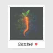 Smakelijke Wortel Sticker Square Cook Scrapbook (Vel)