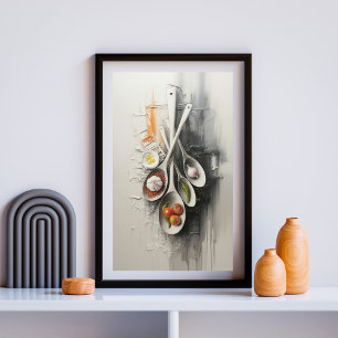 Smaken Hangend in Stilte Poster