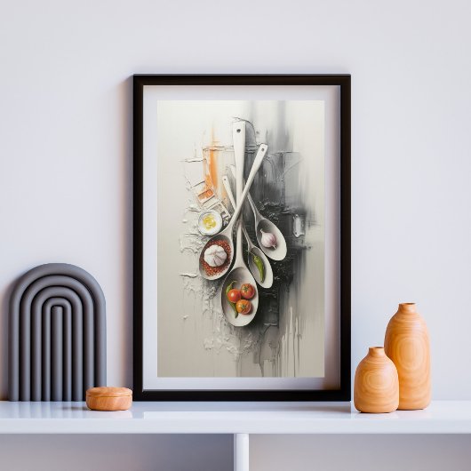 Smaken Hangend in Stilte Poster