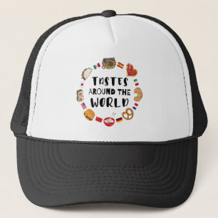 Smaken over de hele wereld trucker pet