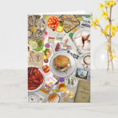 Smaken van de New Orleans French Quarter-keuken Kaart (Gele Bloem)