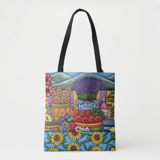 Smaken van Provence Bag van Lisa Lorenz Tote Bag (Voorkant)
