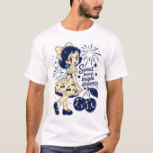 Smakere Vierde Juli Onafhankelijkheidsdag T-shirt (Voorkant)