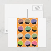 Smakjes Cupcake Briefkaart (Voorkant / Achterkant)
