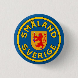 Småland (Sverige) Ronde Button 3,2 Cm