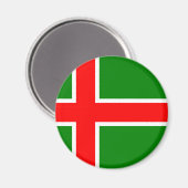 Småland, Zweden Magneet (Voorkant / Achterkant)