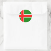 Småland, Zweden Ronde Sticker (Tas)