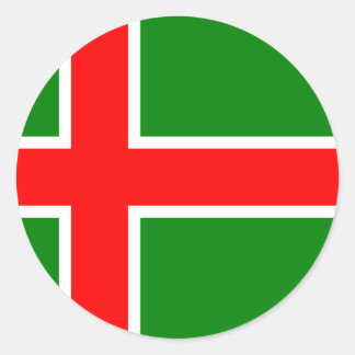 Småland, Zweden Ronde Sticker