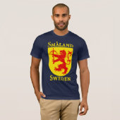 Småland, Zweden (Sverige) T-shirt (Voorkant volledig)