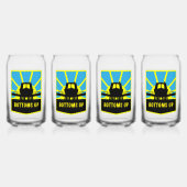 Smalboot Cadeau-ideeën Blikvorm Glas (Achterkant)