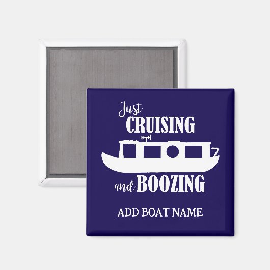 Smalboot Grappige Drinkquote Galley Magneet (Voorkant / Achterkant)