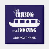 Smalboot Grappige Drinkquote Galley Magneet (Voorkant)