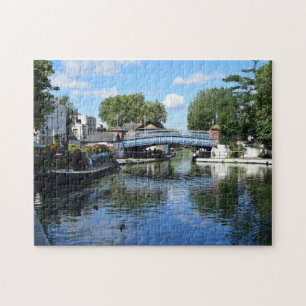 Smalboot Little Venice Londen Engeland Legpuzzel