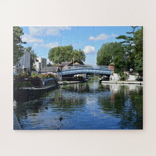 Smalboot Little Venice Londen Engeland Legpuzzel (Horizontaal)