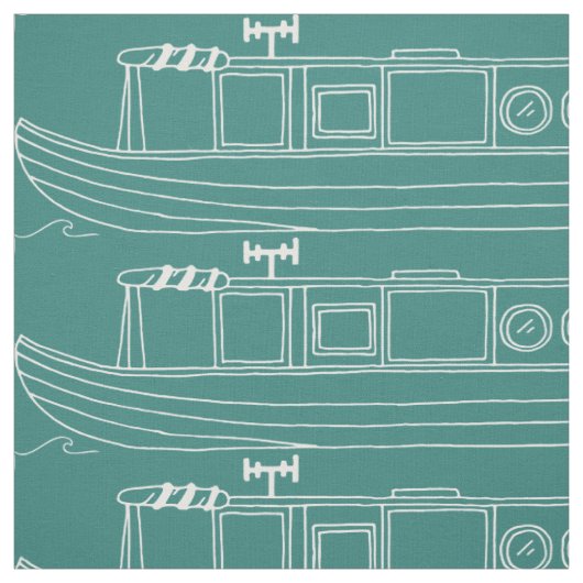 Smalboot Patronen Vaartuigen Stof (Swatch)