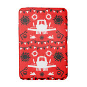 Smalbootdecoratie en -cadeaus badmat (Voorkant Verticaal)