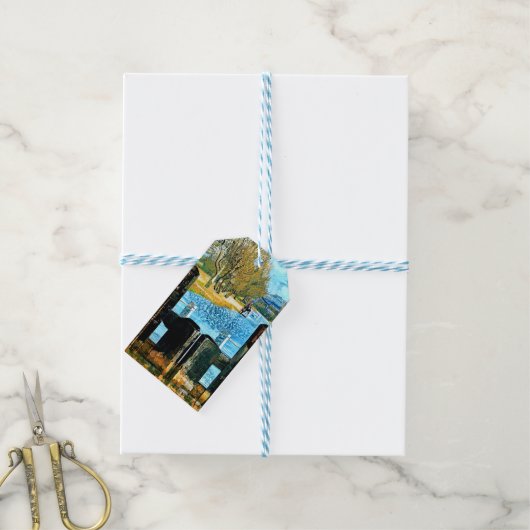 SMALBOOTSLUIS CADEAULABEL (Met Touw)