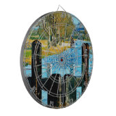 SMALBOOTSLUIS DARTBORD (Voorkant Links)