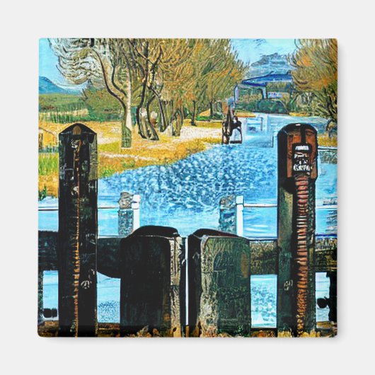 SMALBOOTSLUIS MAGNEET (Voorkant)