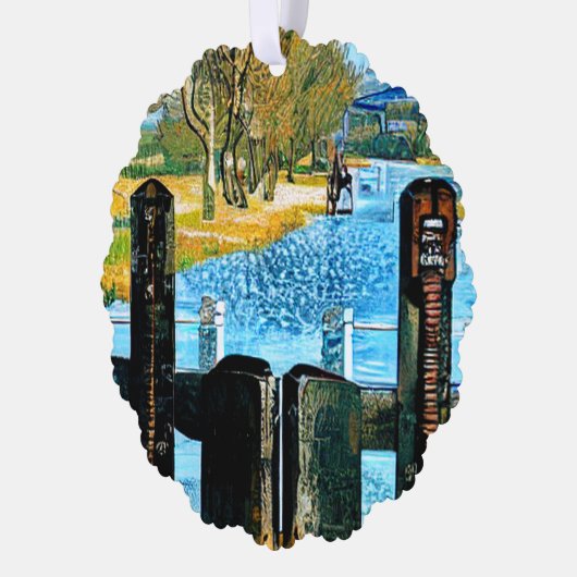 SMALBOOTSLUIS ORNAMENT KAART (Links)