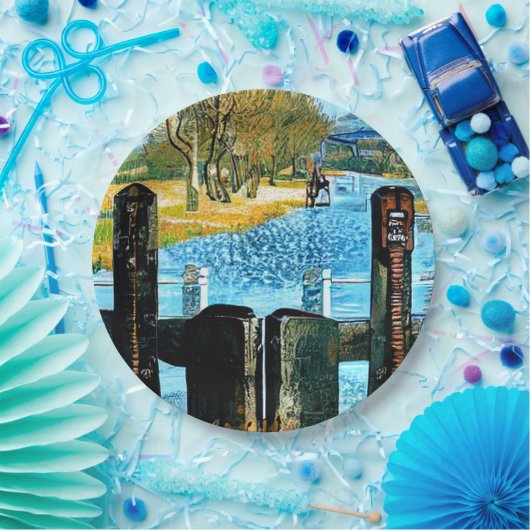 SMALBOOTSLUIS PAPIEREN BORDJE (Feest)