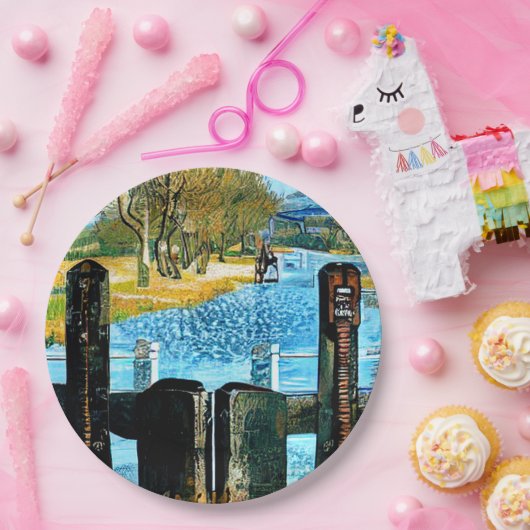 SMALBOOTSLUIS PAPIEREN BORDJE (Feest)