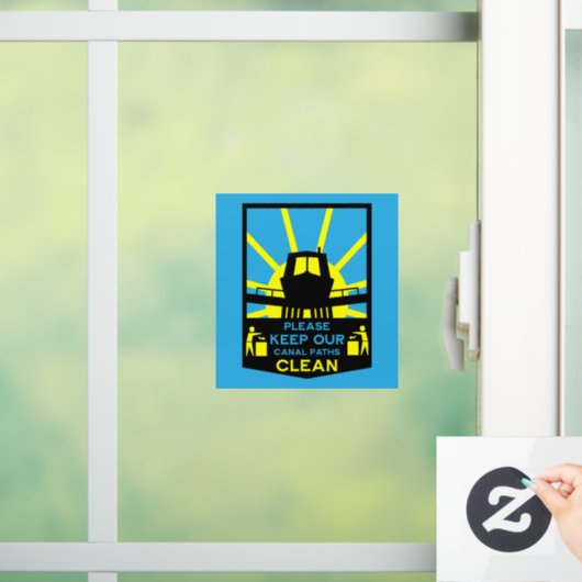 Smalbootstickers en -tekens raamsticker (Huis)