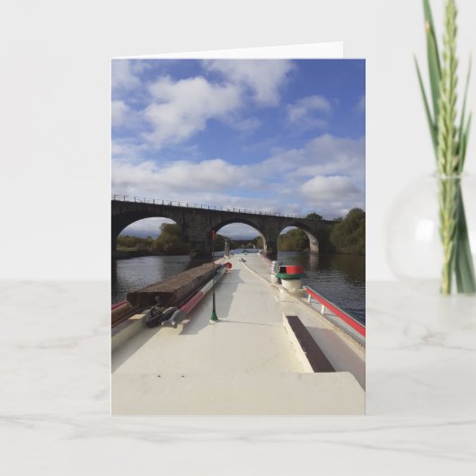 Smalboottocht over de rivier. kaart (Voorkant)