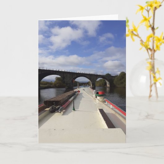 Smalboottocht over de rivier. kaart (Gele Bloem)