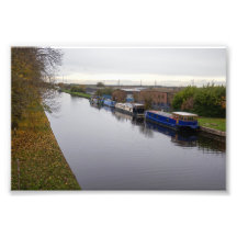 Smalboten op het Knottingley en Goolekanaal