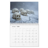 Small 2026 Skull Art Calendar Kalender (Jan 2026)