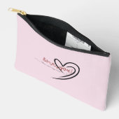 Small Accessory Pouch Zipper Bag  Etui (Open)