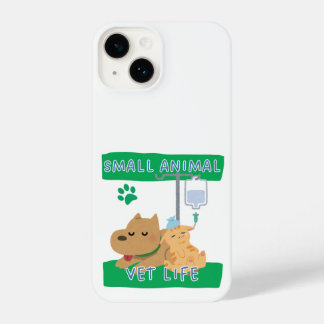 Small Animal Vet Life – Vet Dog and Cat Design iPhone 14 Hoesje