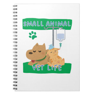 Small Animal Vet Life – Vet Dog and Cat Design Notitieboek