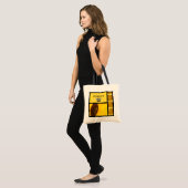 Small Apiary Hive Honey business Tote Bag (Voorkant (model))