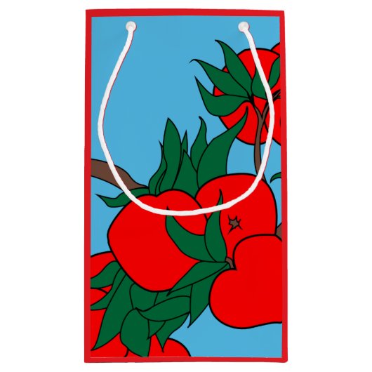 Small Apple Gift Bag Klein Cadeauzakje (Achterkant)