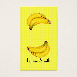 Small Bananas Bladwijzer - voeg je eigen magneet t Visitekaartje