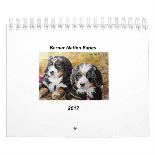 Small Berner Nation Babes 2017 Calender Kalender (Hoes)