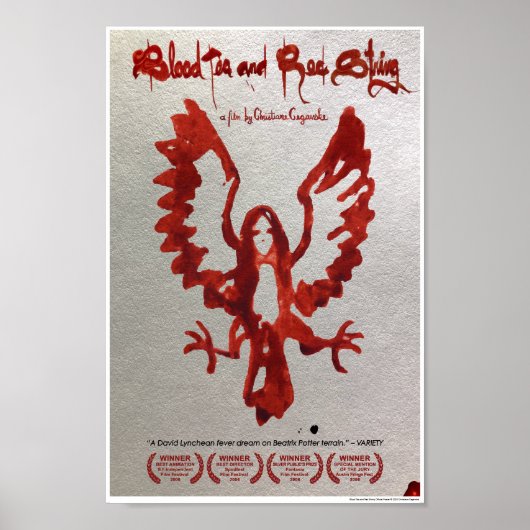 Small Blood Tea en Red String Officieel Poster (Voorkant)