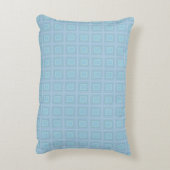 Small blue squares. accent kussen (Achterkant (Verticaal))