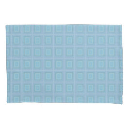 Small blue squares. kussensloop