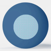 Small blue squares. pingpongbal (Voorkant)