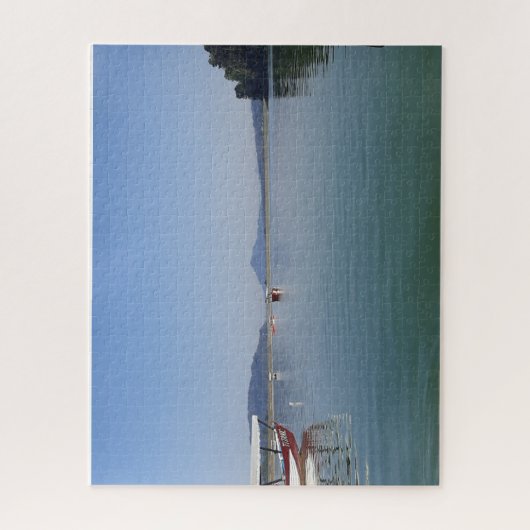 Small Boat on Calm Water Legpuzzel (Verticaal)