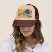 Small Boats Rock - Zeilhoed Trucker Pet (In situ)