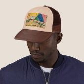 Small Boats Rock - Zeilhoed Trucker Pet (In situ)