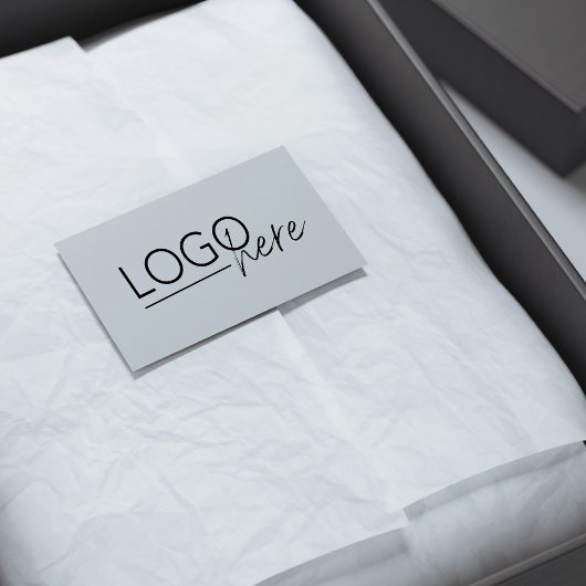 Small Business Add Your Logo Rubberstempel