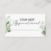 Small Business Appoint Card Customizable  Visitekaartje (Voorkant)