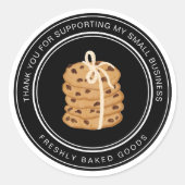 Small Business Cookie Bakery Sticker (Voorkant)