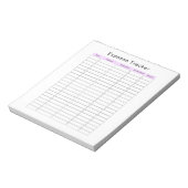 Small Business Expense Tracker Planner-Notitieblok Notitieblok (Linkerzijde)