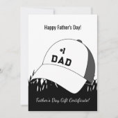 Small Business Happy Vaderdag Cadeaubon (Voorkant)